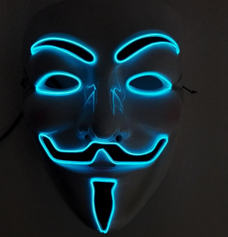 Load image into Gallery viewer, New LED Guy Fawkes Mask
