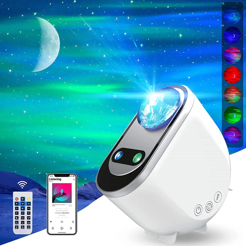 Load image into Gallery viewer, Aurora Borealis Starlight Projectors LED Galaxy Star Atmosphere Galaxy Night Light Home Bedroom Sky Moon Lamp Room Decor Gift
