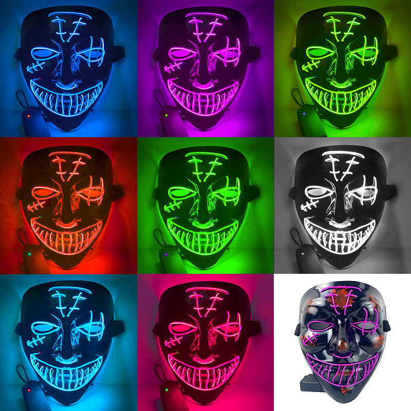 Load image into Gallery viewer, Cold Light Halloween Mask Led Luminous
