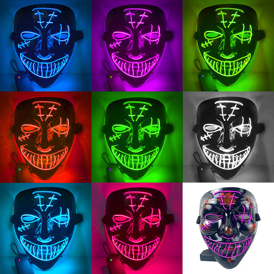 Cold Light Halloween Mask Led Luminous