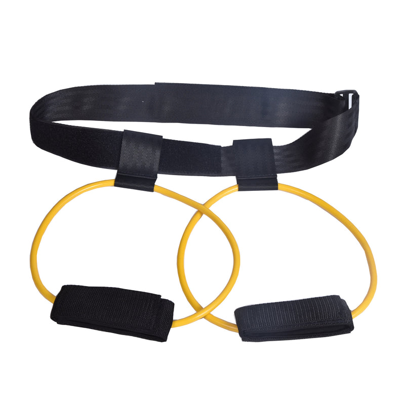 Load image into Gallery viewer, Fitness Women Body Butt Band Resistance Bands Adjustable Waist Belt Pedal Exerciser
