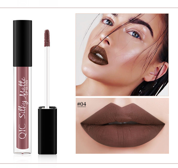 Load image into Gallery viewer, For QIC color Qini cross-border explosion matte velvet waterproof non stick cup Liquid Lip Gloss Lipstick Lip Glaze
