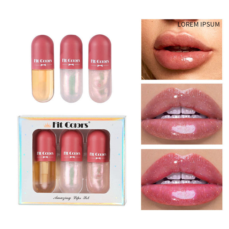 Load image into Gallery viewer, Day Night Instant Volume Lip Plumper Oil Clear Lasting Nourishing Repairing Reduce Lip Fine Line Care Lip Beauty Cosmetic
