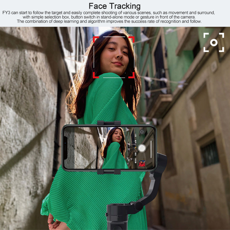 Load image into Gallery viewer, F3 Three-Axis Handheld Smart Tracking Stabilizer
