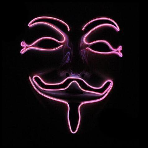 Load image into Gallery viewer, New LED Guy Fawkes Mask
