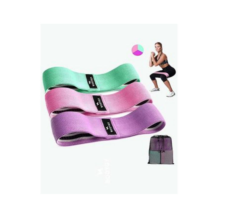 Load image into Gallery viewer, Resistance Band Elastic Hip Circle Fitness Squat Resistance Buttocks Circle Yoga
