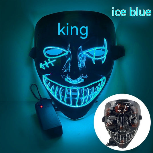 Cold Light Halloween Mask Led Luminous