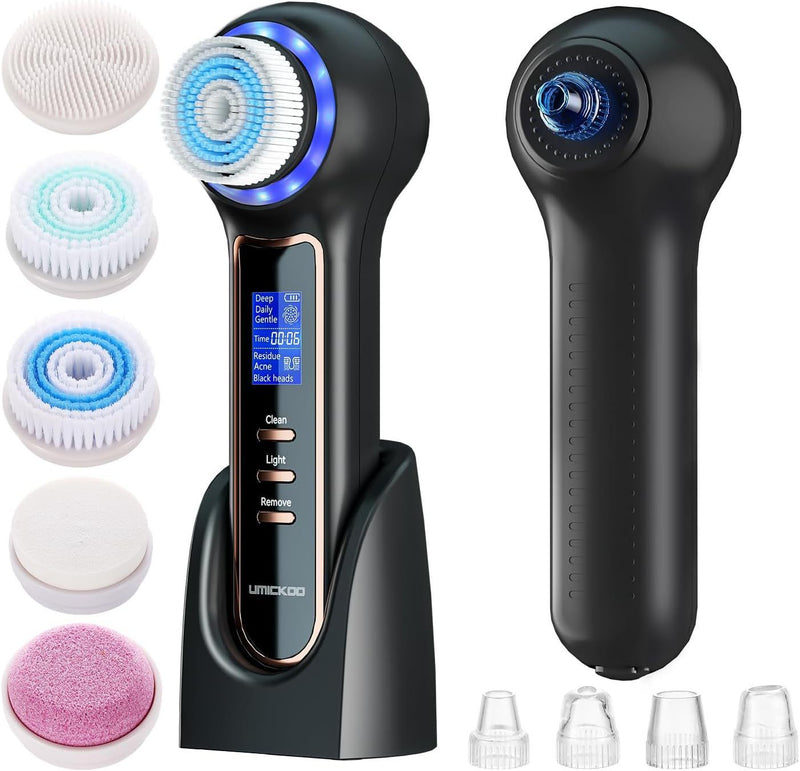 Load image into Gallery viewer, Multifunctional Face Cleaning Brush Blackhead Remover Electric Facial Brush Pore Facial Cleansing Machine
