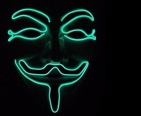 Load image into Gallery viewer, New LED Guy Fawkes Mask
