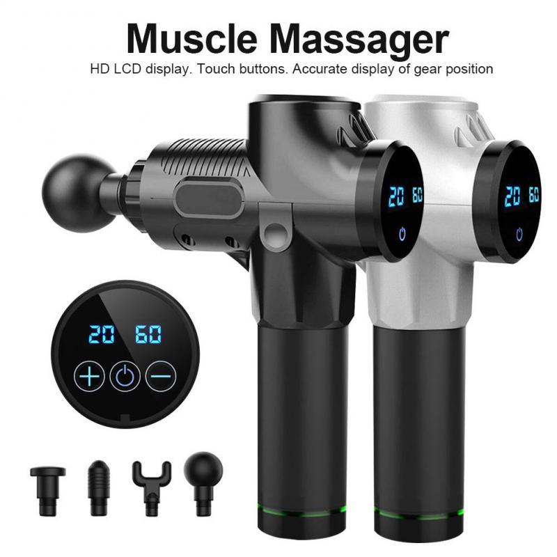 Load image into Gallery viewer, Home fitness muscle relaxer electric massage gun
