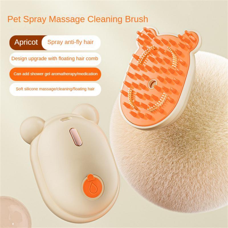 Load image into Gallery viewer, Cat Hair Removal Combs Steam Brush Comb Dog Brush Spray Cat Hair Brushes Massage Pet Grooming 3 In 1 Pet Brush
