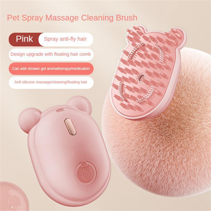 Load image into Gallery viewer, Cat Hair Removal Combs Steam Brush Comb Dog Brush Spray Cat Hair Brushes Massage Pet Grooming 3 In 1 Pet Brush
