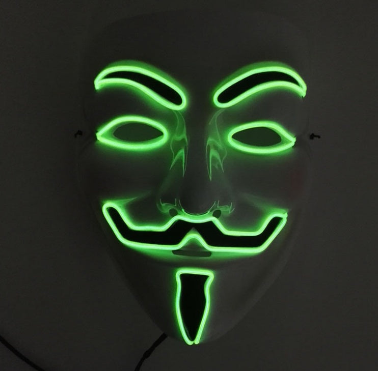 Load image into Gallery viewer, New LED Guy Fawkes Mask
