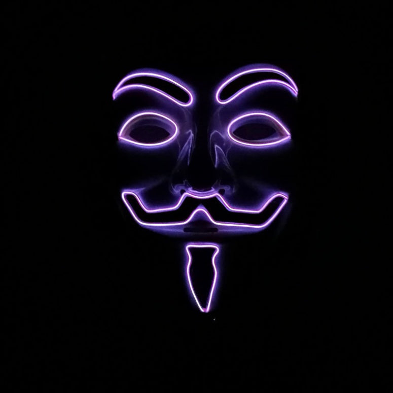 Load image into Gallery viewer, New LED Guy Fawkes Mask
