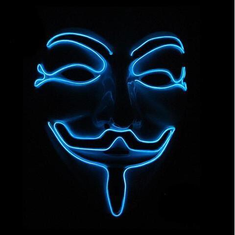 Load image into Gallery viewer, New LED Guy Fawkes Mask
