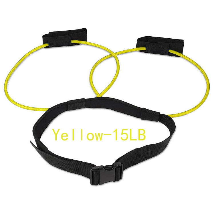 Load image into Gallery viewer, Fitness Women Body Butt Band Resistance Bands Adjustable Waist Belt Pedal Exerciser
