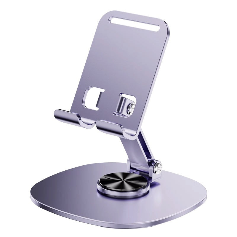 Load image into Gallery viewer, Metal Rotating Desktop Folding Mobile Phone Bracket
