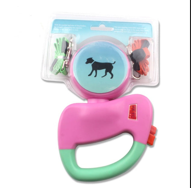 Load image into Gallery viewer, Retractable Dual Pet Dog Walking Leash
