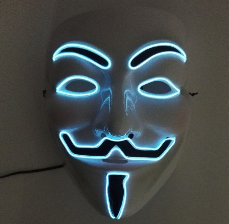 Load image into Gallery viewer, New LED Guy Fawkes Mask
