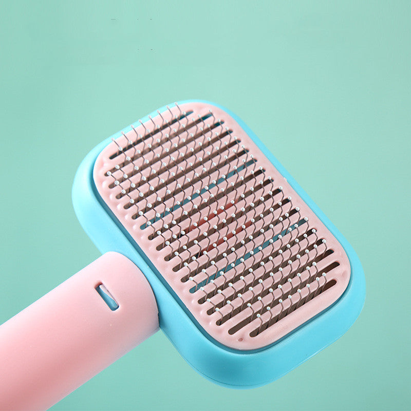 Load image into Gallery viewer, New Pet Cat Dog Hair Brush Hair Massage Comb Open-Knot Brush Grooming Cleaning Tool Stainless Steel Comb
