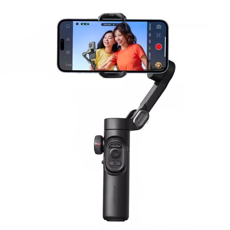 Load image into Gallery viewer, Selfie Three-axis Anti-shake Hand-held Tripod Head Mobile Phone Stabilizer
