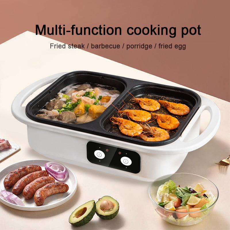 Load image into Gallery viewer, Multi-functional Dual-use Electric Caldron Electric Frying Oven
