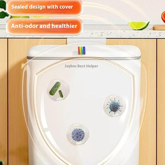 Wall-mounted Household Large Capacity Trash Can With Lid