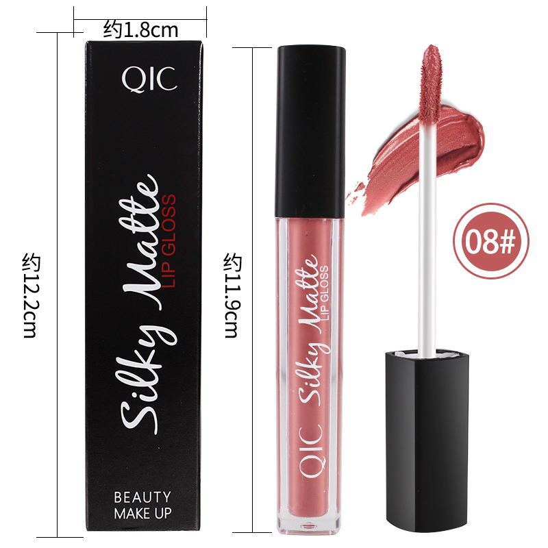 Load image into Gallery viewer, For QIC color Qini cross-border explosion matte velvet waterproof non stick cup Liquid Lip Gloss Lipstick Lip Glaze
