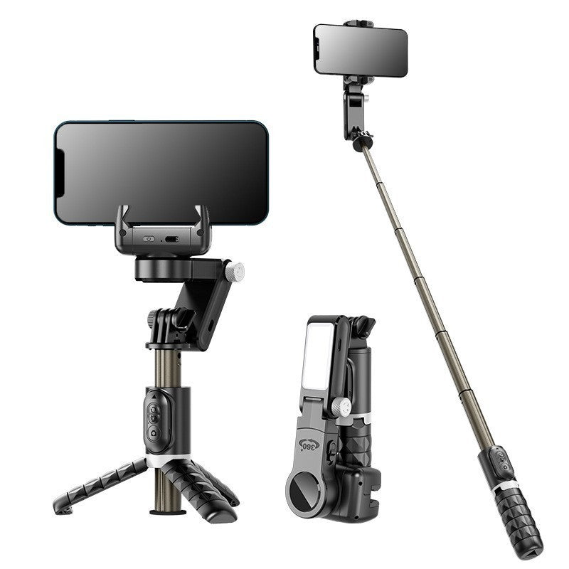 Load image into Gallery viewer, Mobile Phone Stabilizer 360 Degrees Panoramic And Anti-shake Hand-held Tripod Head
