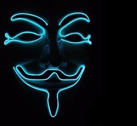 Load image into Gallery viewer, New LED Guy Fawkes Mask
