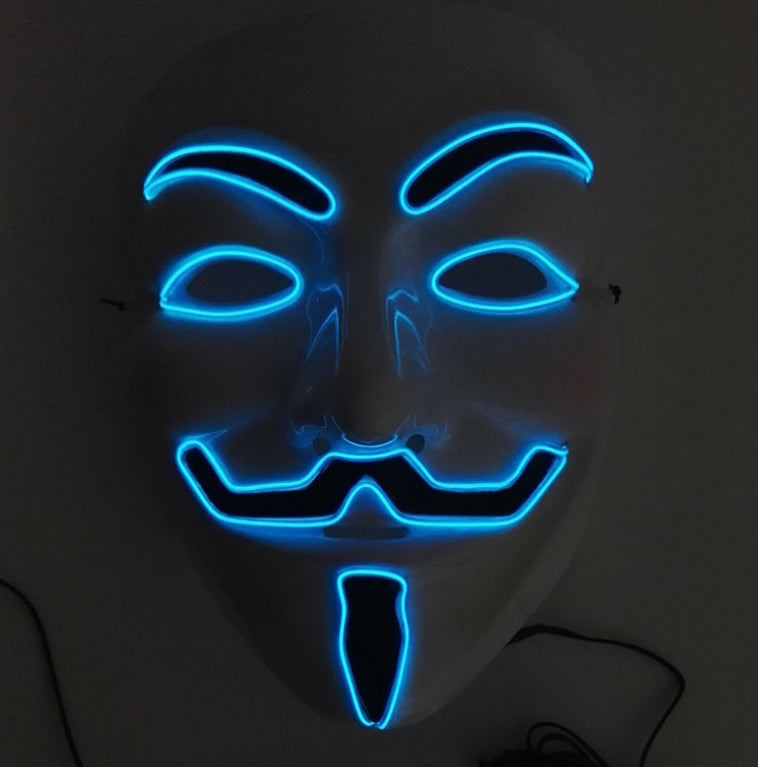 Load image into Gallery viewer, New LED Guy Fawkes Mask
