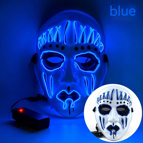 EL Cold Light Mask For Halloween Performance