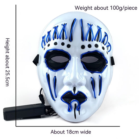 EL Cold Light Mask For Halloween Performance