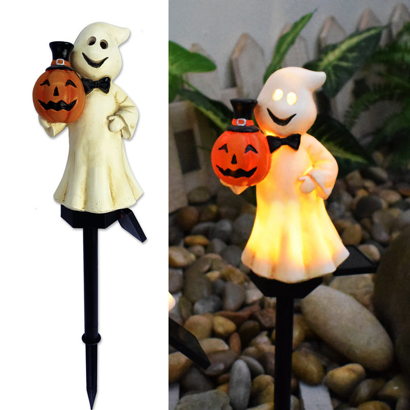 Load image into Gallery viewer, Solar Halloween Outdoor Creative Atmosphere Pumpkin Lamp
