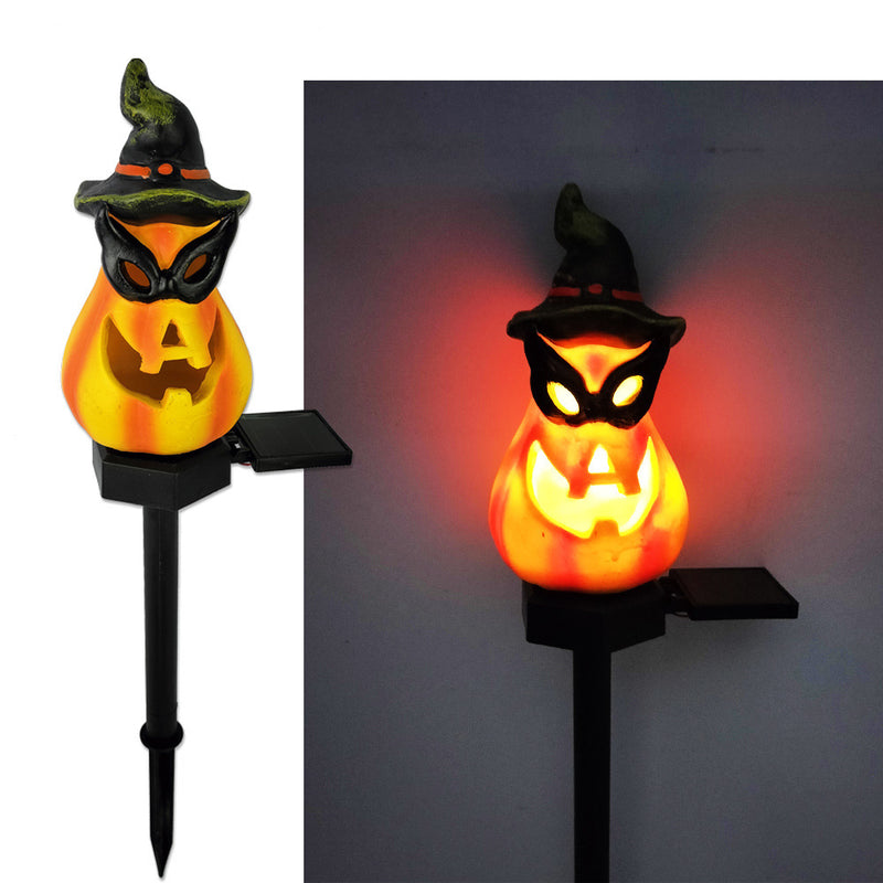 Load image into Gallery viewer, Solar Halloween Outdoor Creative Atmosphere Pumpkin Lamp
