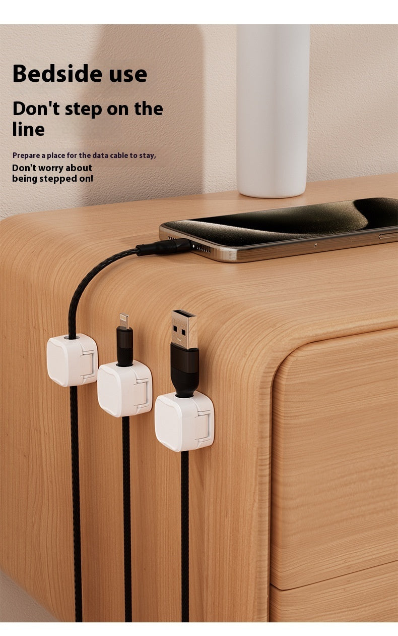 Load image into Gallery viewer, Magnetic Cable Clip Under Desk Cable Management Adjustable Cord Holder Wire Organizer And Cable Management Wire Keeper
