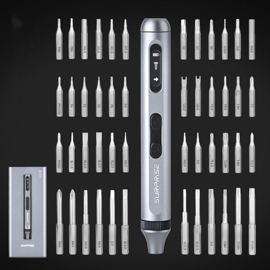 Portable 50-in-1 Electric Screwdriver Set