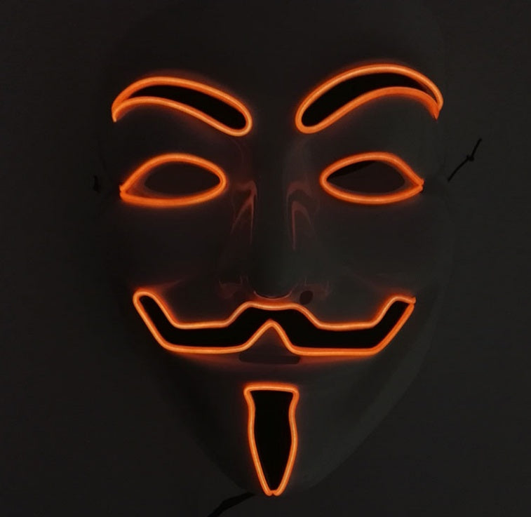 Load image into Gallery viewer, New LED Guy Fawkes Mask
