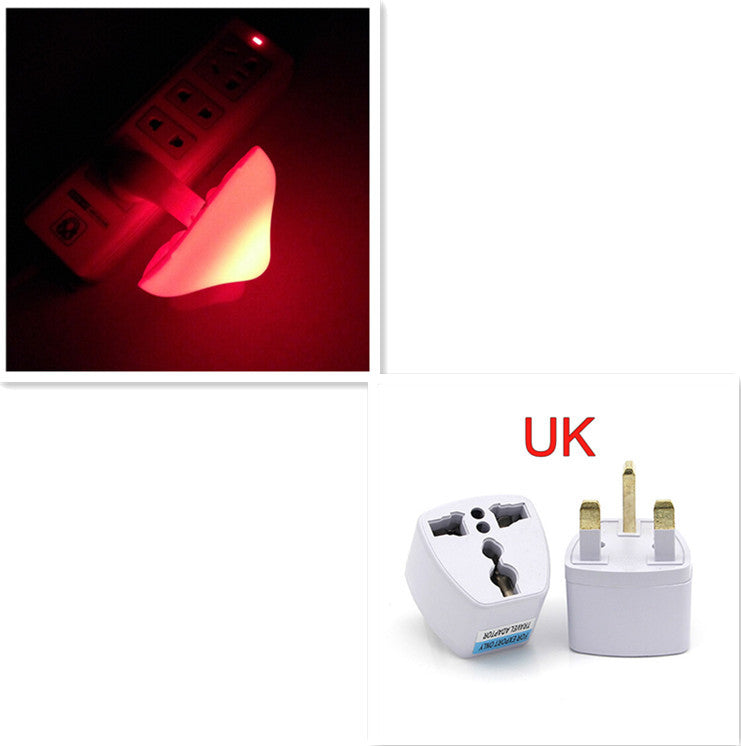 Load image into Gallery viewer, LED Night Light Mushroom Wall Socket Lamp EU US Plug Warm White Light-control Sensor Bedroom Light Home Decoration
