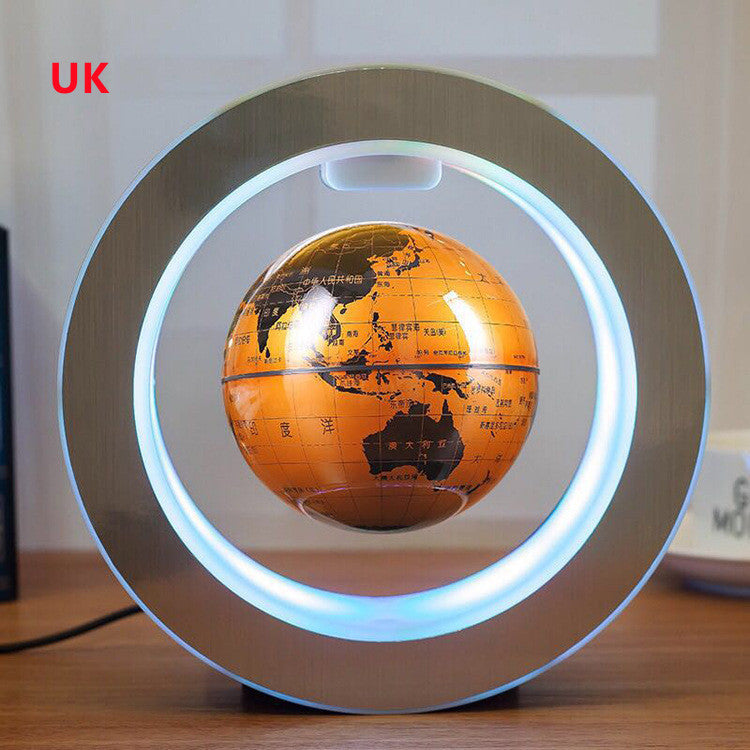 Load image into Gallery viewer, Round LED World Map Floating Globe Magnetic Levitation Light Anti Gravity Magic
