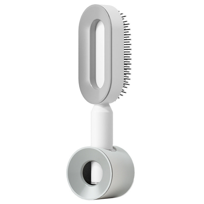 Load image into Gallery viewer, Self Cleaning Hair Brush For Women One-key Cleaning Hair Loss Airbag Massage Scalp Comb Anti-Static Hairbrush
