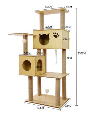 Load image into Gallery viewer, Cat Crawl Nest Scratching Board Tree Supplies Pet Toy Space Capsule
