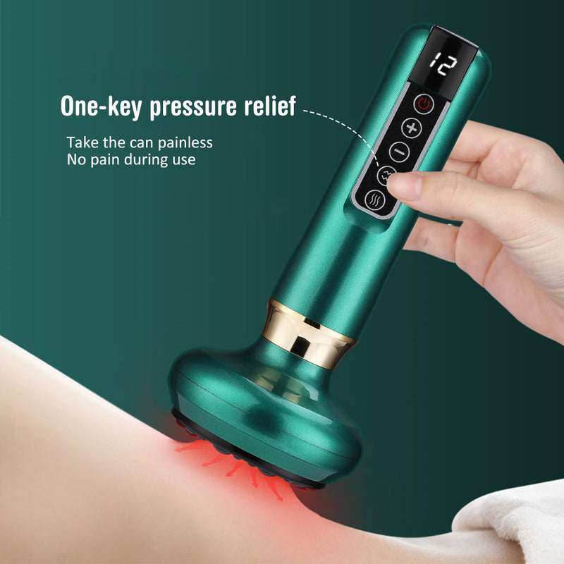 Load image into Gallery viewer, Electric Vacuum Cupping Massager For Body Anti-Cellulite Suction Cup Gua Sha Massage Body Cups Guasha Fat Burning Slimming Jars
