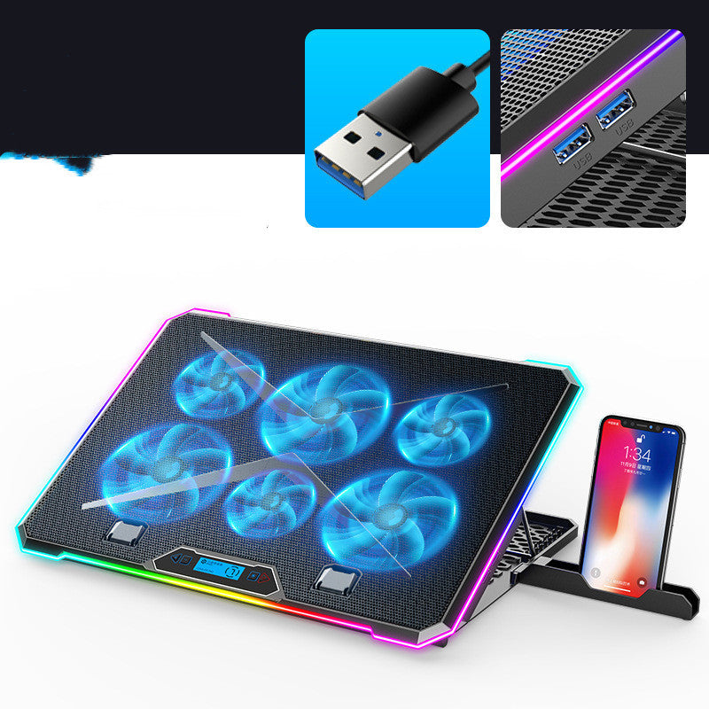 Load image into Gallery viewer, Laptop Cooling Pad Laptop Stand Fan
