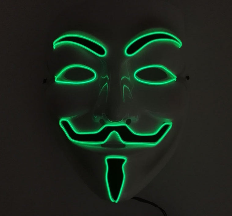 Load image into Gallery viewer, New LED Guy Fawkes Mask
