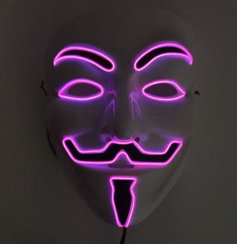 Load image into Gallery viewer, New LED Guy Fawkes Mask
