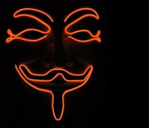 Load image into Gallery viewer, New LED Guy Fawkes Mask
