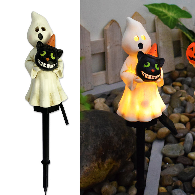 Load image into Gallery viewer, Solar Halloween Outdoor Creative Atmosphere Pumpkin Lamp
