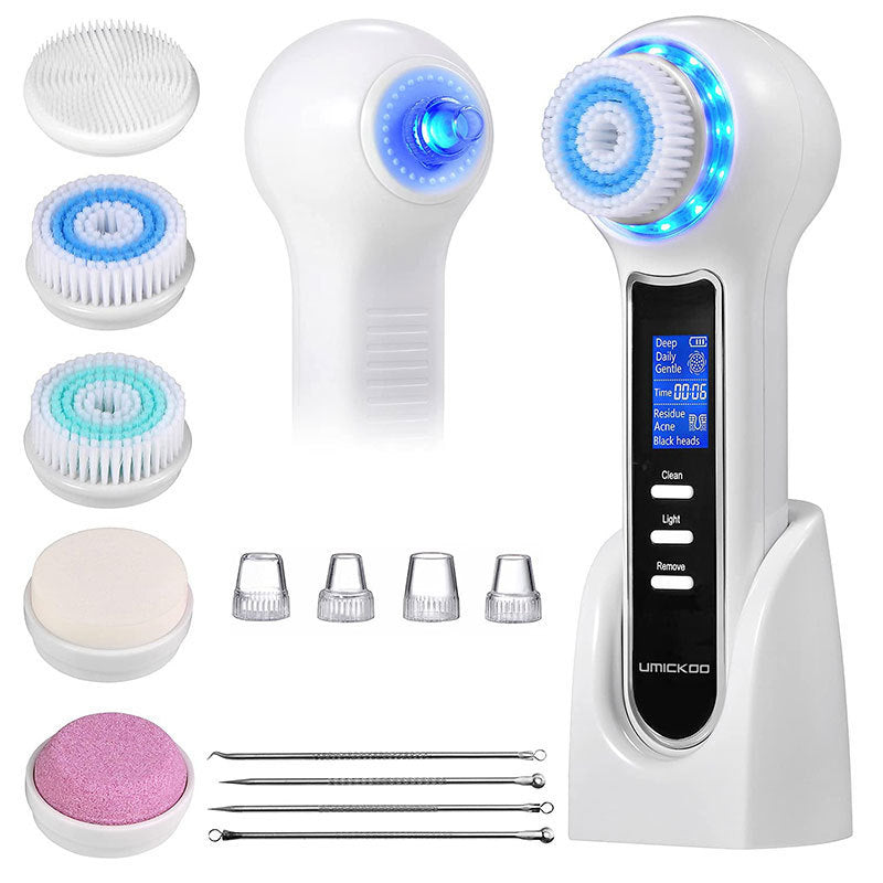 Load image into Gallery viewer, Multifunctional Face Cleaning Brush Blackhead Remover Electric Facial Brush Pore Facial Cleansing Machine
