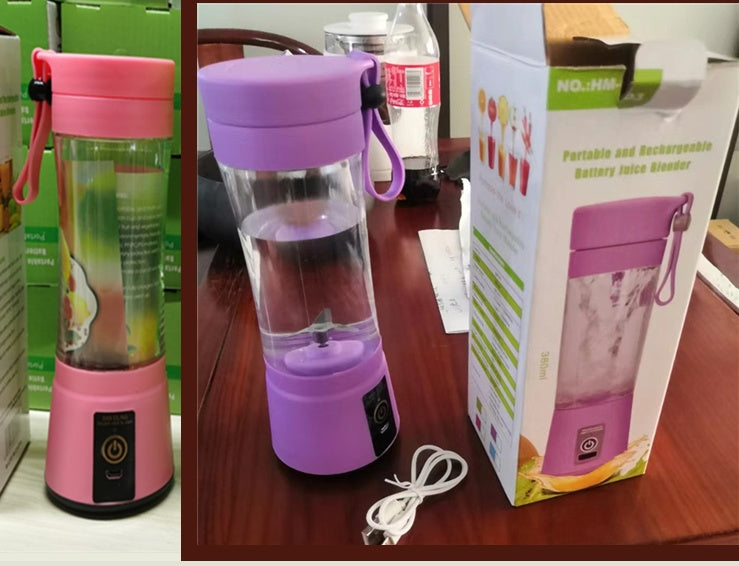 Load image into Gallery viewer, Portable Blender With USB Rechargeable Mini Kitchen Fruit Juice Mixer Home Simple Portable Electric Mini Juicer
